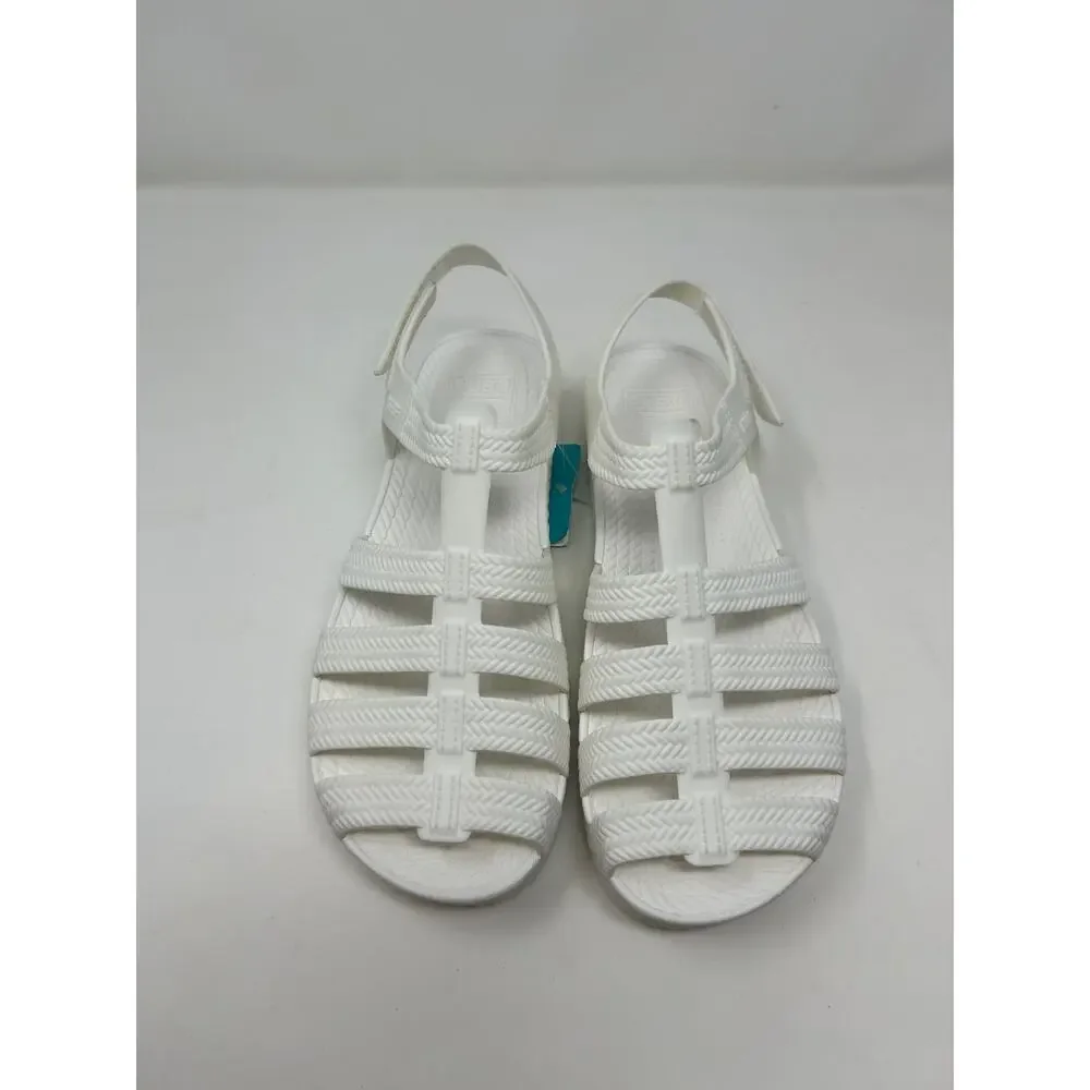 Reef Women's Water Beachy Fisherman Sandals NWT White Water Friendly Size 8 - Picture 2 of 3